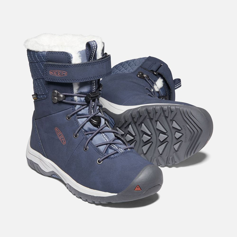 Keen Kar Botu Çocuk Mavi - Hoodoo Iii Waterproof - Türkiye XCFA73269